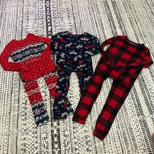 Cozy Cat & Jack Christmas Pajamas Size 6